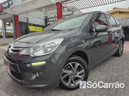 Citroen C3 TENDANCE 1.5 8V na cor Preta em Curitiba / PR - 6787166