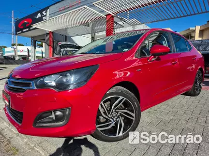 Citroen C4 LOUNGE EXCLUSIVE THP 1.6 16V TIP na cor Vermelha em Curitiba / PR - 6793148