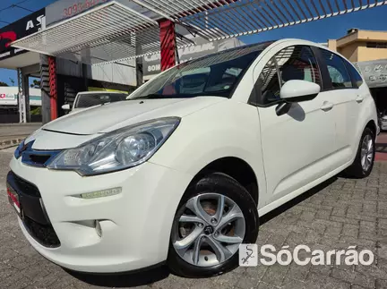 Citroen C3 TENDANCE 1.5 8V na cor Branca em Curitiba / PR - 6831951