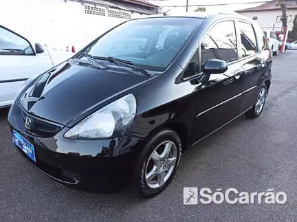Honda FIT LX 1.4 16V MT na cor Preta em Curitiba / PR - 6985286