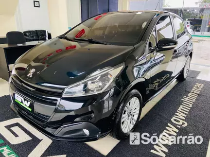 Peugeot 208 ACTIVE 1.2 12V na cor Preta em Curitiba / PR - 6969341