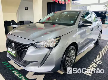 Peugeot 208 LIKE 1.0 MT na cor Cinza em Curitiba / PR - 6981580