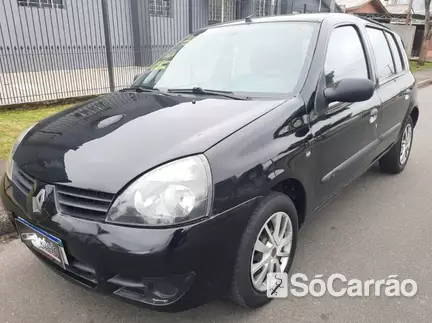 Renault CLIO CAMPUS 1.0 16V HIFLEX na cor Preta em Curitiba / PR - 6757811