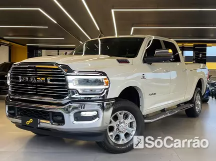 RAM 3500 LARAMIE 4X4 6.7 V6 AT6 na cor Branca em Curitiba / PR - 6607229