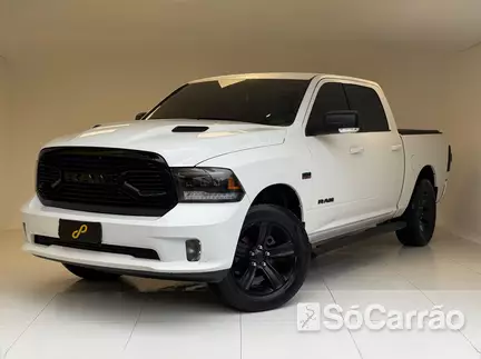 RAM 1500 CLASSIC LARAMIE 4X4 5.7 V8 AT8 na cor Branca em Curitiba / PR - 6825367