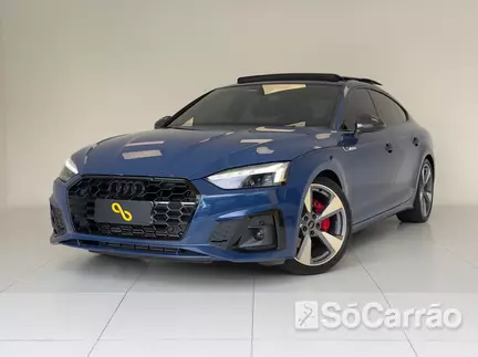 Audi A5 SPORTBACK CARBON ED 2.0 16V TFSI MHEV S TRONIC na cor Azul em Curitiba / PR - 6929549