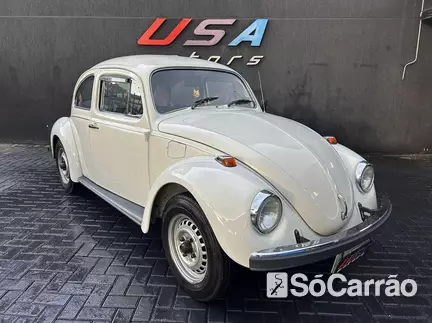 Volkswagen FUSCA 1300 na cor Branca em Curitiba / PR - 6509010