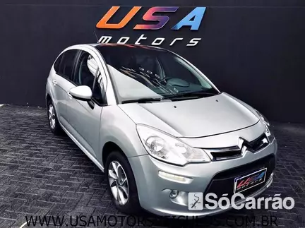 Citroen C3 TENDANCE 1.5 8V na cor Prata em Curitiba / PR - 6713677