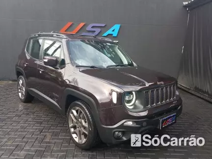 JEEP RENEGADE LIMITED 1.8 16V AT6 na cor Marrom em Curitiba / PR - 6952161