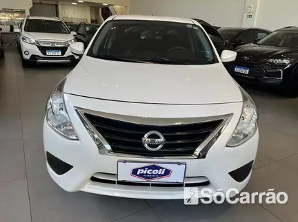 Nissan VERSA FLEX SV 1.6 16V na cor Branca em Maringá / PR - 6689340