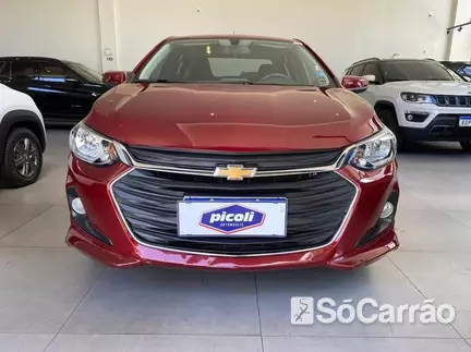 Chevrolet ONIX PLUS LTZ(CZM) 1.0 TB 12V AT6 na cor Vermelha em Maringá / PR - 6970590