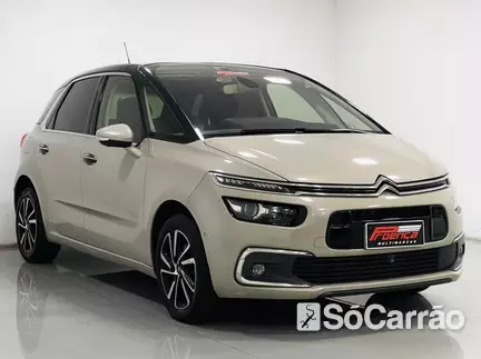 Citroen C4 PICASSO INTENSIVE 1.6 16V THP AT na cor Prata em Curitiba / PR - 5989007