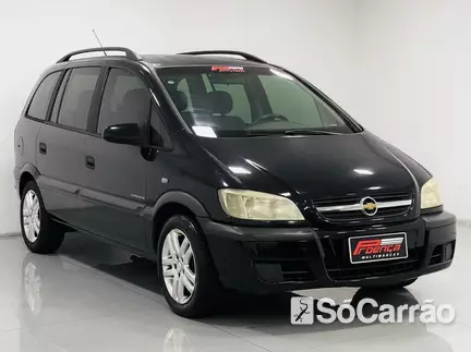 Chevrolet ZAFIRA EXPRESSION 2.0 8V AT FLEXPOWER na cor Preta em Curitiba / PR - 6395438