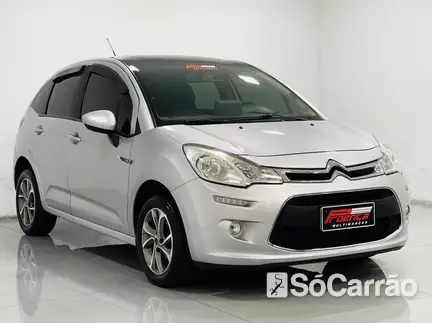 Citroen C3 TENDANCE 1.6 16V AT na cor Prata em Curitiba / PR - 6645646
