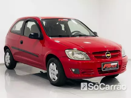 Chevrolet CELTA LS 1.0 VHC-E 8V FLEXPOWER na cor Vermelha em Curitiba / PR - 6679421