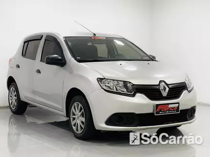 Renault SANDERO AUTHENTIQUE 1.0 16V na cor Prata em Curitiba / PR - 6694465