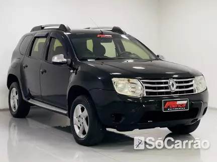 Renault DUSTER DYNAMIQUE 1.6 16V HIFLEX na cor Preta em Curitiba / PR - 6821928