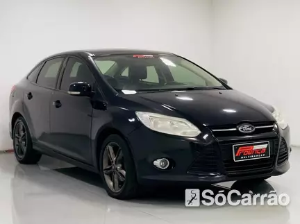 Ford FOCUS FASTBACK SE 2.0 16V P.SHIFT FLEXONE na cor Preta em Curitiba / PR - 6821957