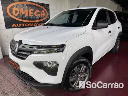 Renault KWID ZEN 1.0 12V na cor Branca em Curitiba / PR - 6628550