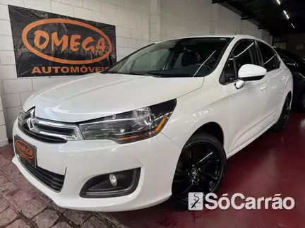 Citroen C4 LOUNGE TENDANCE 1.6 16V TURBO na cor Branca em Curitiba / PR - 6713344