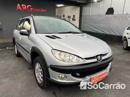 Peugeot 206 SW ESCAPADE 1.6 16V na cor Prata em Curitiba / PR - 6668347