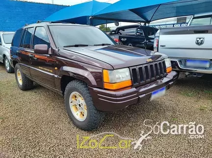 JEEP GRAND CHEROKEE LIMITED 4X4 5.2 V8 na cor Marrom em Guarapuava / PR - 5544685
