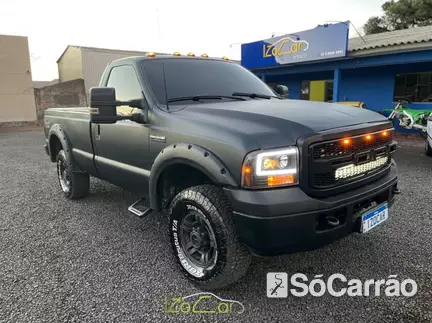 Ford F-250 XLT CS 4X4 3.9 TB-ELETR na cor Preta em Guarapuava / PR - 6843597