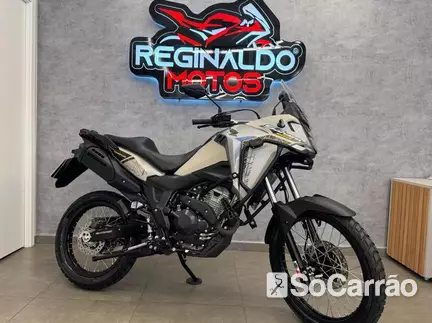 Honda SAHARA 300 ADVENTURE na cor Bege em Araucária / PR - 6935921
