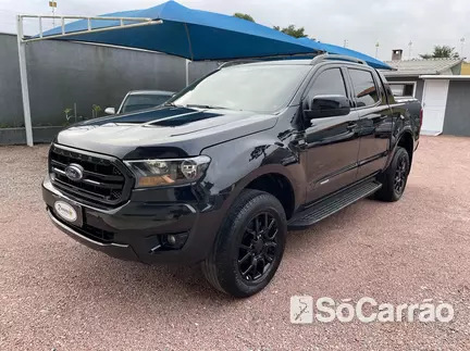Ford RANGER CD BLACK 4X2 2.2 AT na cor Preta em Curitiba / PR - 6655462