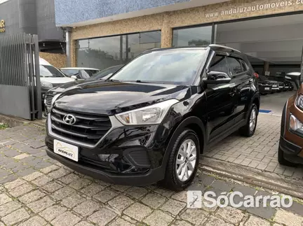 Hyundai CRETA ACTION 1.6 16V AT6 na cor Preta em Curitiba / PR - 6736278