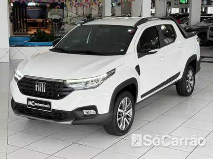 Fiat STRADA CD VOLCANO(PLUS) 1.3 8V CVT FIREFLY na cor Branca em Curitiba / PR - 6747296