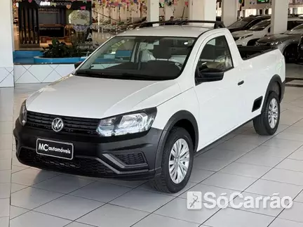 Volkswagen SAVEIRO CS ROBUST G6 1.6 8V na cor Branca em Curitiba / PR - 6760591