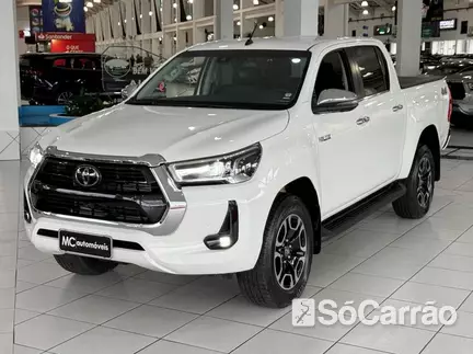 Toyota HILUX CD SRX 4X4 2.8 TB AT na cor Branca em Curitiba / PR - 6762721