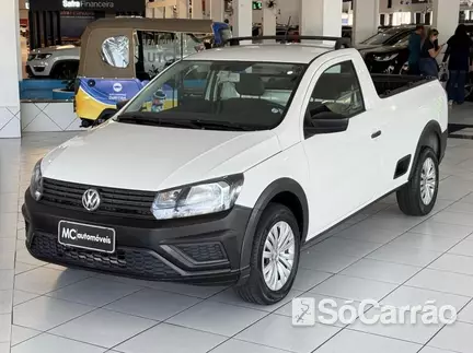 Volkswagen SAVEIRO CS ROBUST G6 1.6 8V na cor Branca em Curitiba / PR - 6859477