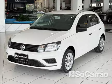 Volkswagen GOL 1.0 12V na cor Branca em Curitiba / PR - 6929269