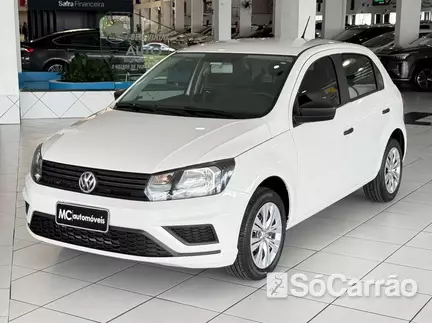 Volkswagen GOL 1.0 12V na cor Branca em Curitiba / PR - 6929269
