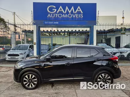 Nissan KICKS SL 1.6 16V CVT na cor Preta no Porto Alegre / RS - 6601506