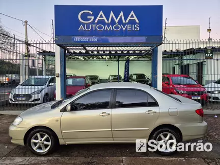 Toyota COROLLA XEI 1.8 16V AT na cor Bege no Porto Alegre / RS - 6790256