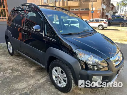 Fiat IDEA ADVENTURE 1.8 16V na cor Preta no Porto Alegre / RS - 6761401
