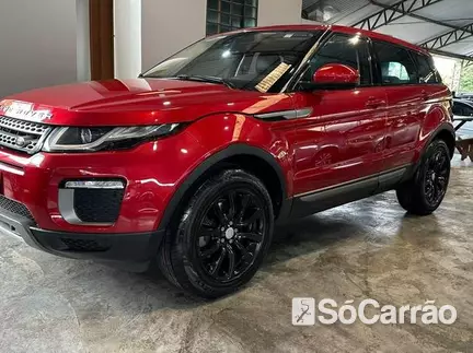 Land Rover SELO RANGE ROVER EVOQUE NAC. SE 2.2 TB-SD4 na cor Vermelha em Curitiba / PR - 6276151