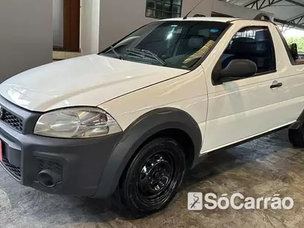 Fiat STRADA CS HARD WORKING 1.4 8V na cor Branca em Curitiba / PR - 6666950