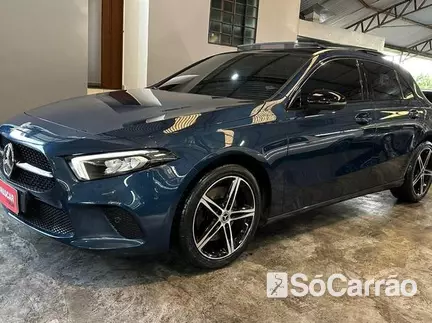 Mercedes A 250 2.0 16V TB na cor Azul em Curitiba / PR - 6711483