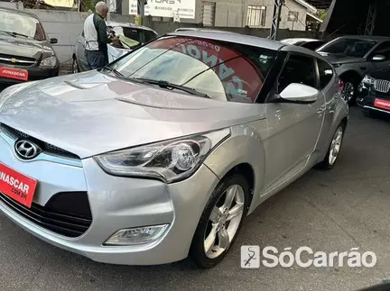 Hyundai VELOSTER (TOP) 1.6 16V AT na cor Prata em Curitiba / PR - 6773784
