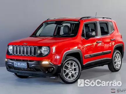 JEEP RENEGADE 1.8 SPORT na cor Vermelha no Porto Alegre / RS - 6774834