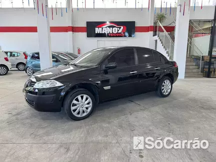 Renault MEGANE SEDAN DYNAMIQUE 1.6 16V HIFLEX na cor Preta em Rio do Sul / SC - 6755492