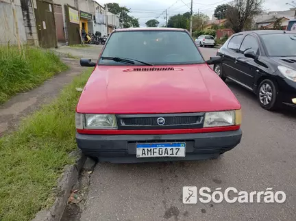 Fiat UNO MILLE SX 1.0 IE na cor Vermelha em Curitiba / PR - 6708497