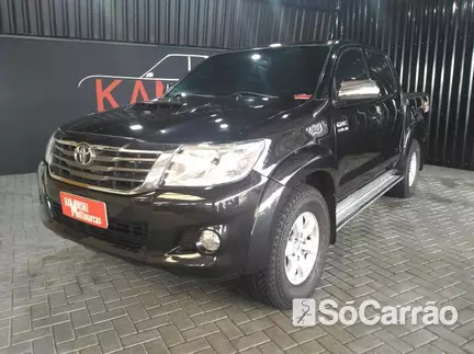 Toyota HILUX CD SRV 4X4 3.0 na cor Preta em Campo Largo / PR - 6395039