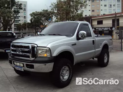 Ford F-250 CS XL 4X2 3.9 na cor Prata em Curitiba / PR - 6957478