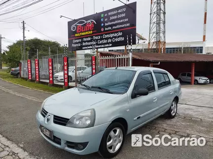 Renault CLIO SEDAN PRIVILEGE 1.6 16V HIFLEX na cor Prata em Curitiba / PR - 6758797