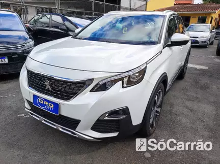 Peugeot 3008 SUV GRIFFE 1.6 THP 16V AT6 na cor Branca em Curitiba / PR - 6720268